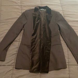 Ralph Lauren blazer with velvet trimming